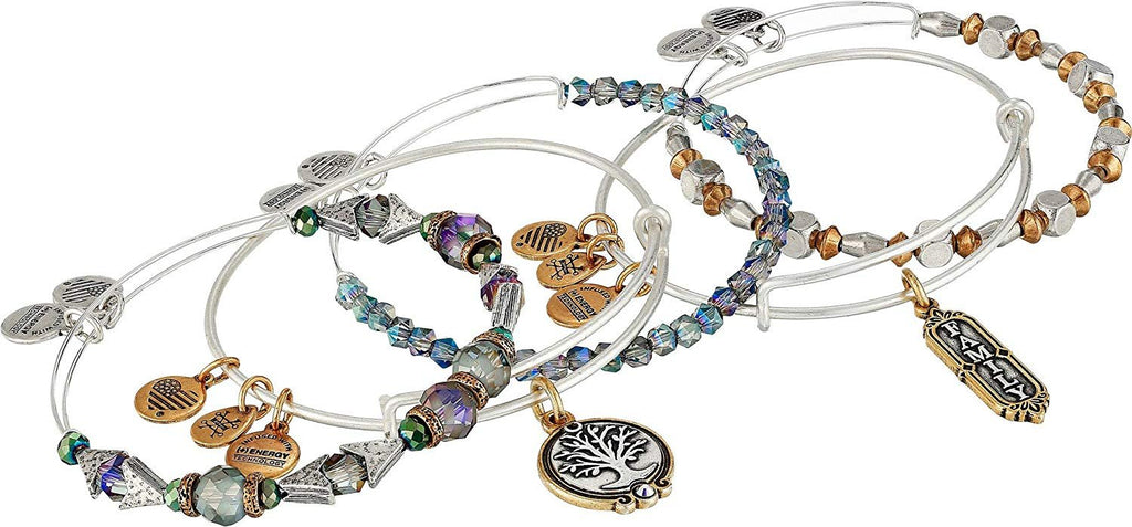 Alex and Ani Womens Family Bangles Set of 5