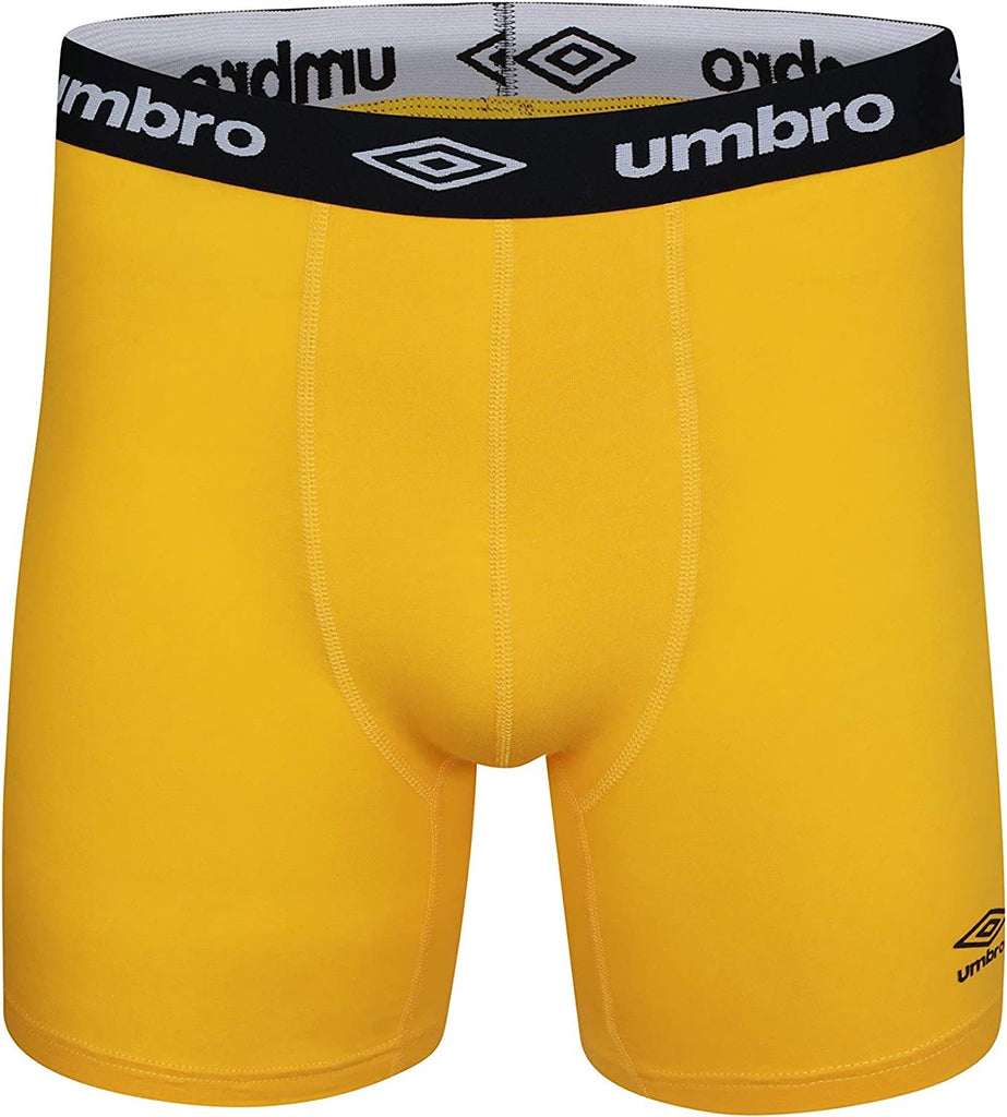 Umbro Mens Boxer Briefs Breathable Cotton Underwear for Men - 6 Pack Cotton Stretch Mens Underwear