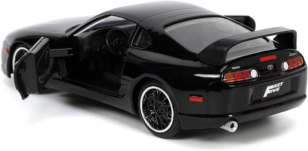 1995 Supra Black 1/32 Diecast Model Car by Jada 33381