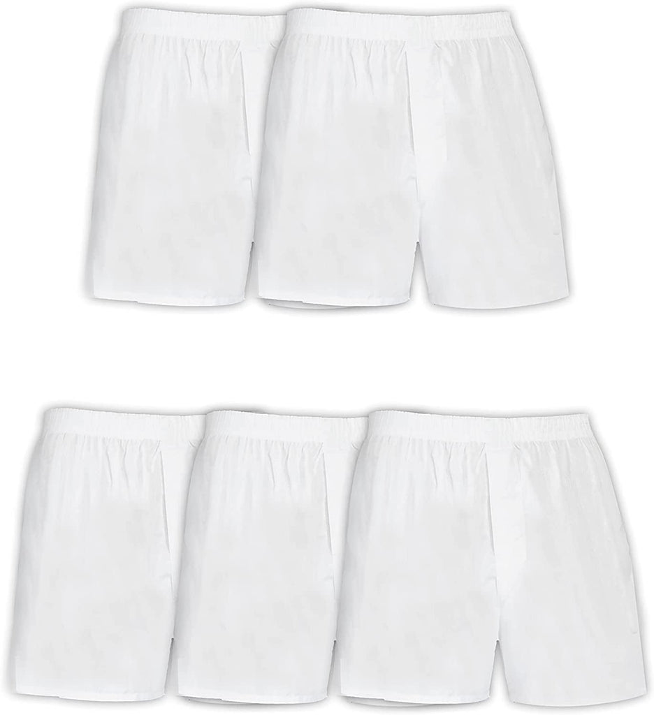 Fruit of the Loom Men's Tag-Free Boxer Shorts (Knit & Woven)