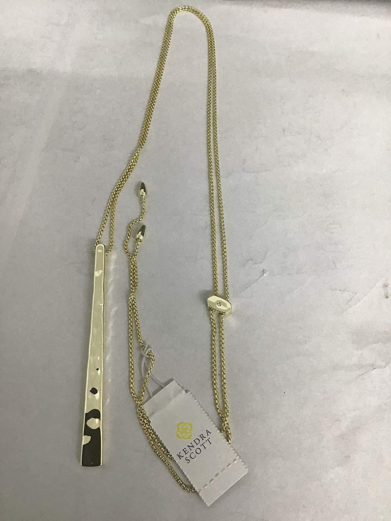 Kendra Scott Zorte Long Pendant Necklace in Gold