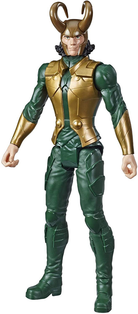 Avengers Marvel Titan Hero Series Blast Gear Loki Action Figure, 12" Toy, Inspired by The Marvel Universe, for Kids Ages 4 & Up