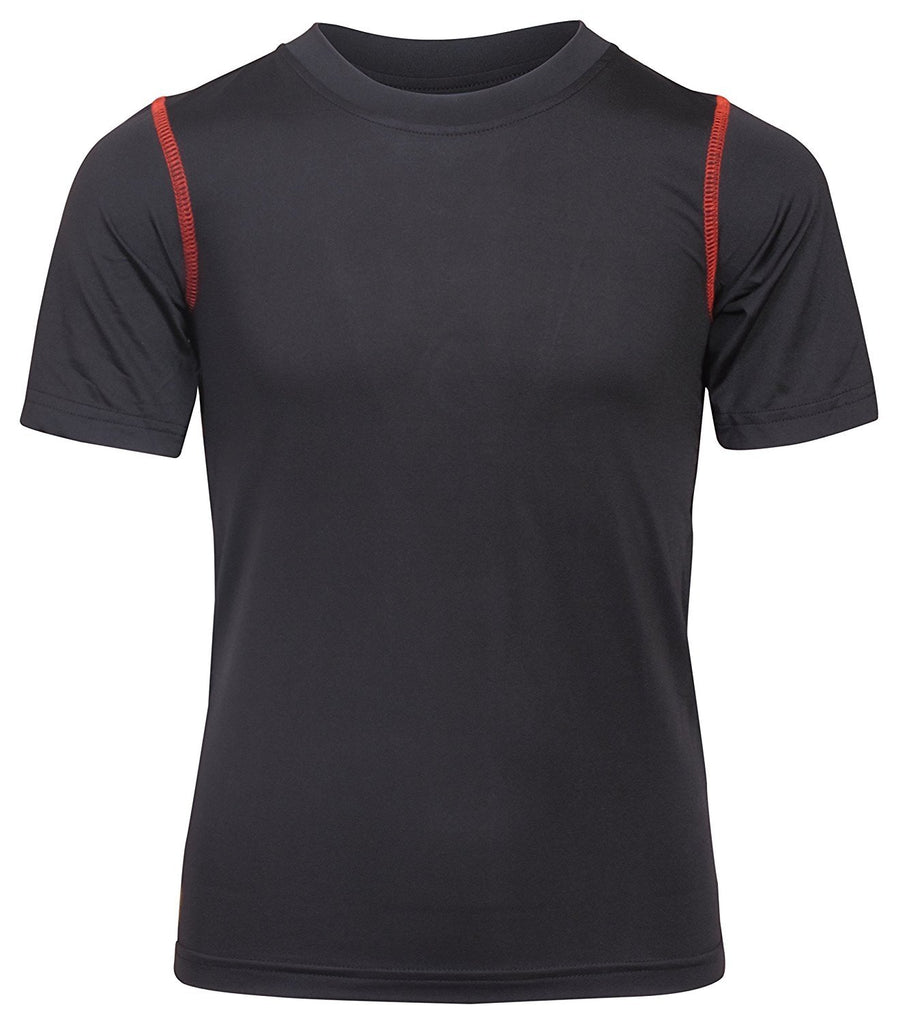 Black Bear Boy's Performance Dry-Fit T-Shirts (4 Pack)