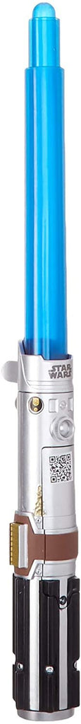 STAR WARS Rey Electronic Blue Lightsaber Toy for Ages 6 & Up with Lights, Sounds, & Phrases Plus Access to Training Videos