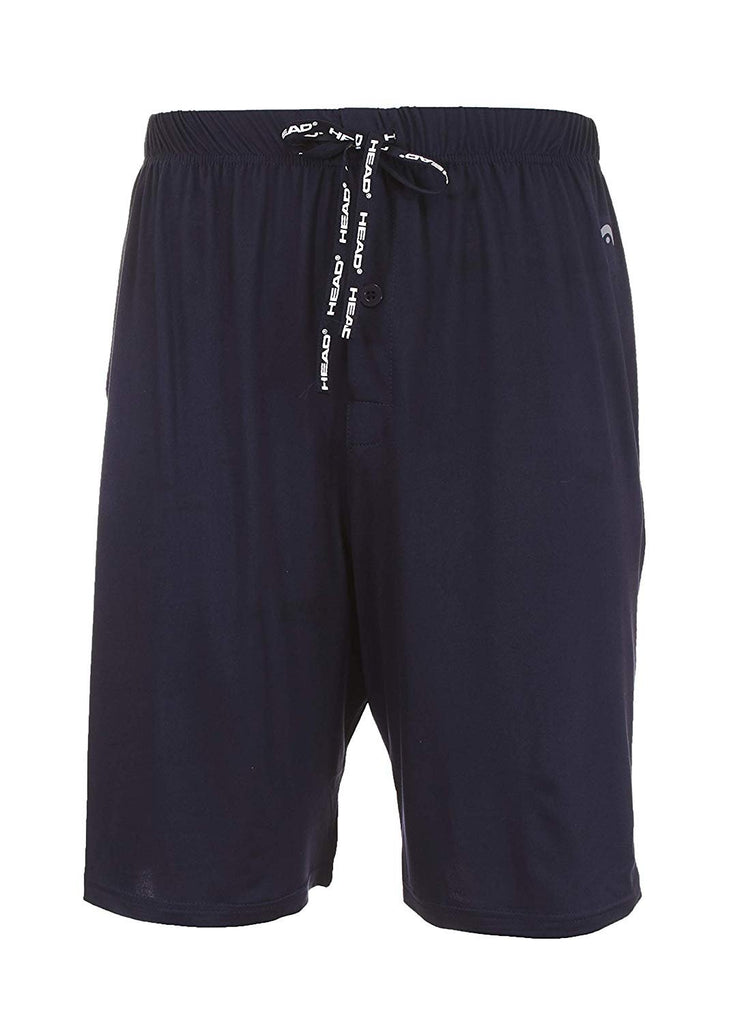HEAD Mens Lounge Shorts - Pockets Super Soft Jersey Spandex/Polyester Blend Pajamas