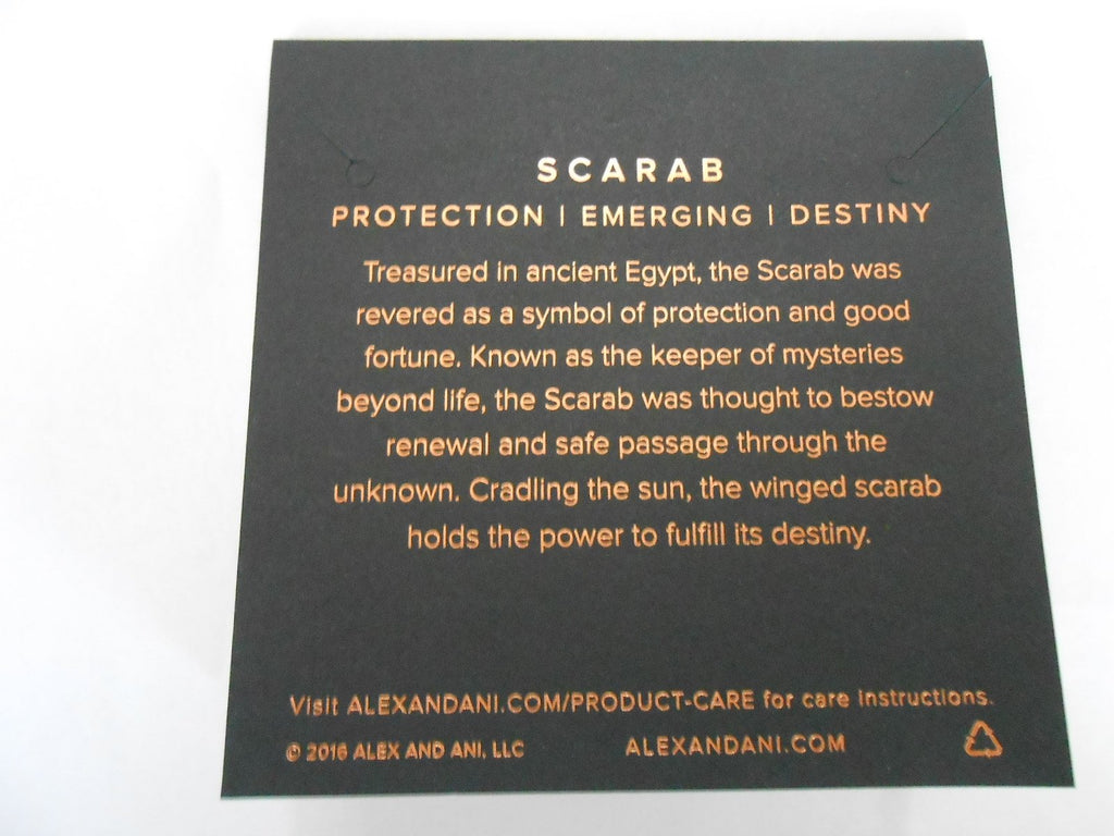 Alex and Ani Scarab Expandable Rafaelian Bangle Bracelet