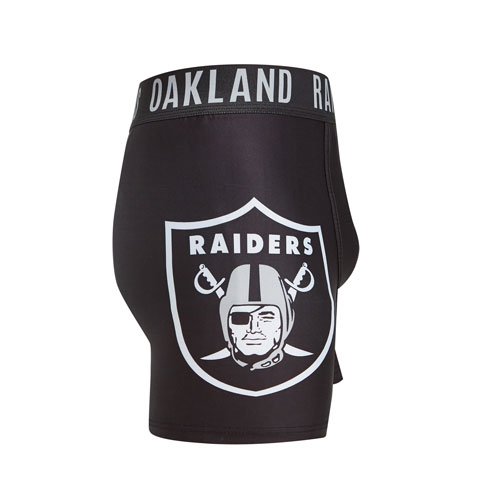 Oakland Raiders Mens Boxer Briefs NFL Performance Active Underwear M-2X