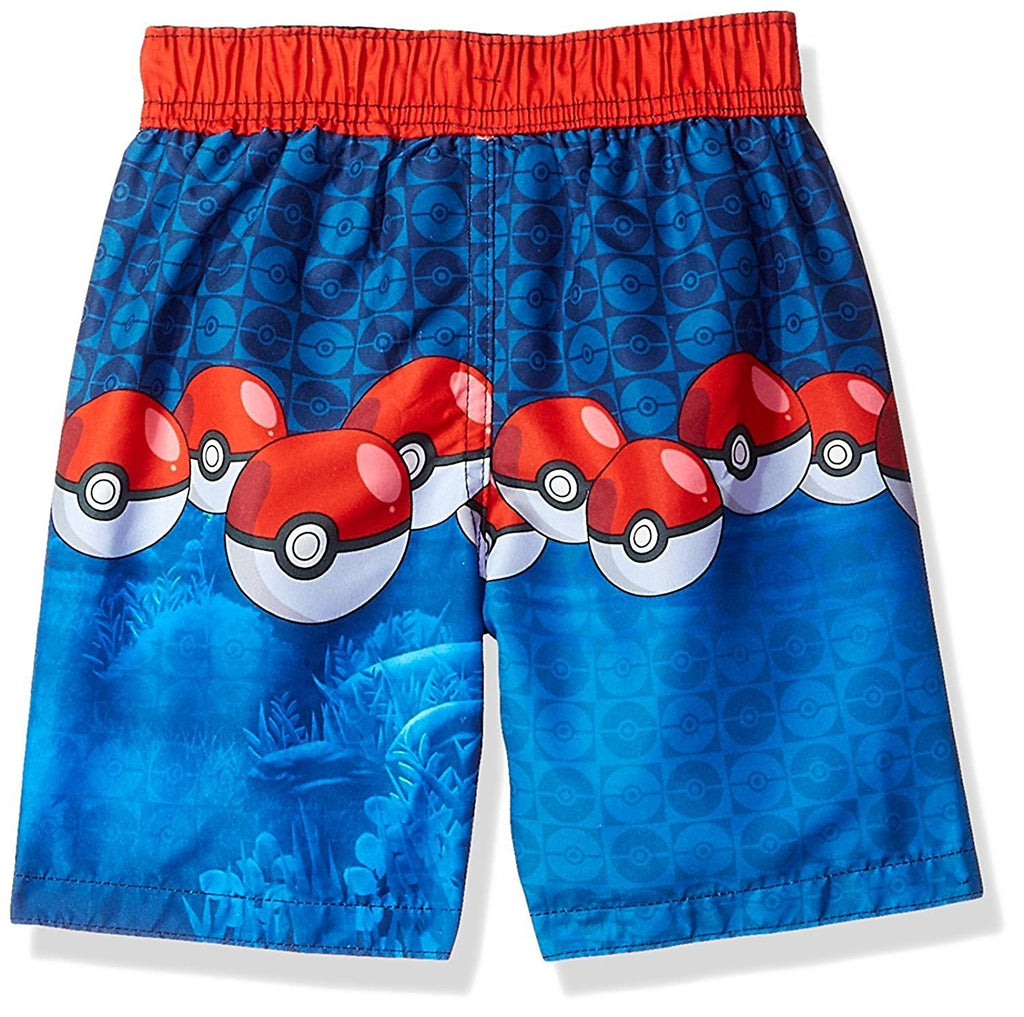 Pokemon Pikachu Boys Swim Trunks Swimwear (Little Kid/Big Kid)