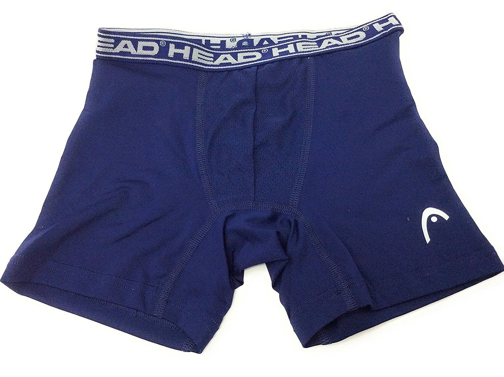 HEAD Boys Performance Boxer Briefs 2-Pack S-XL Polyester/Spandex Underwear