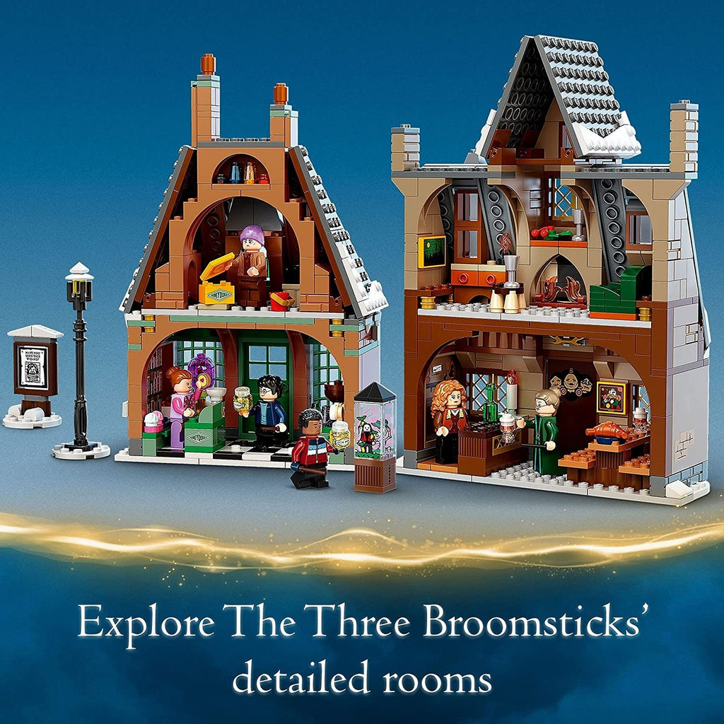 LEGO 76388 Harry Potter Hogsmeade Village Visit 20th Anniversary Set with Collectible Golden Minifigure