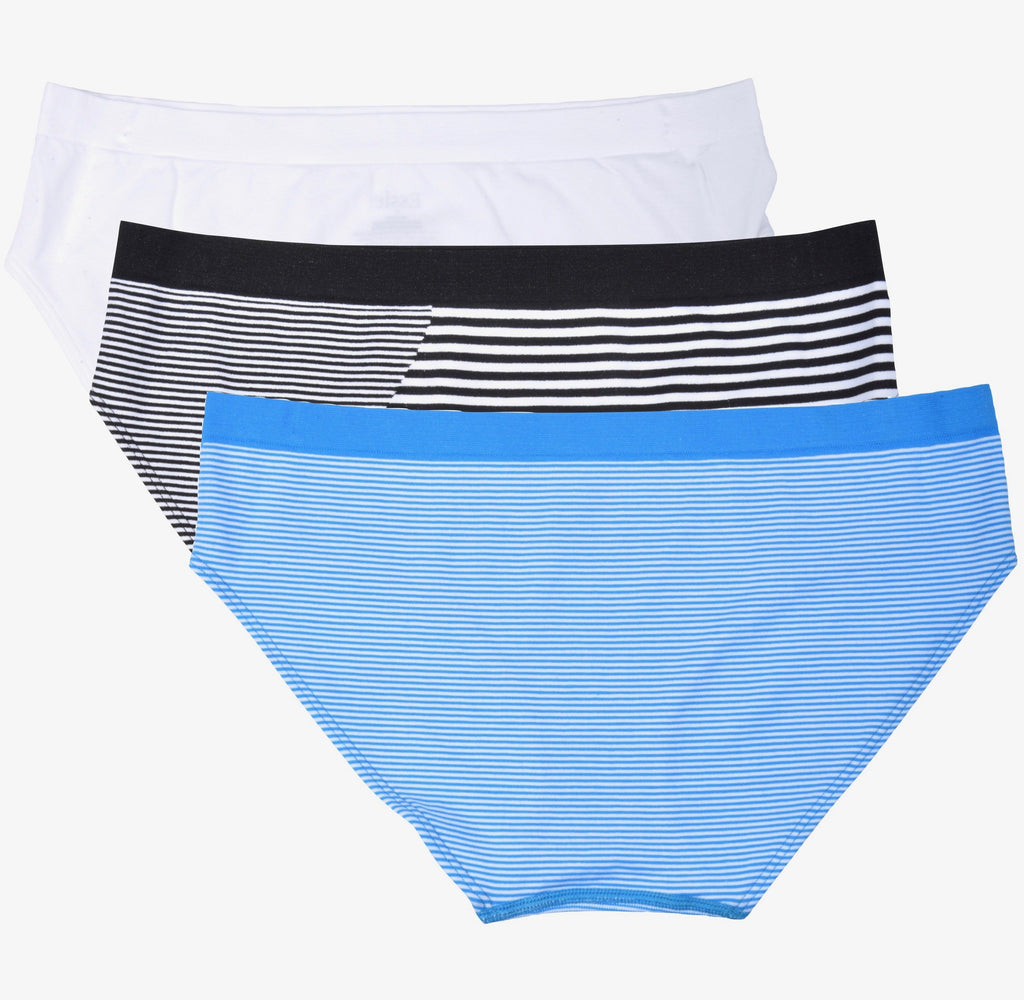 essie Women's Seamless Hipster Panties 3-Pack Nylon Spandex Blend