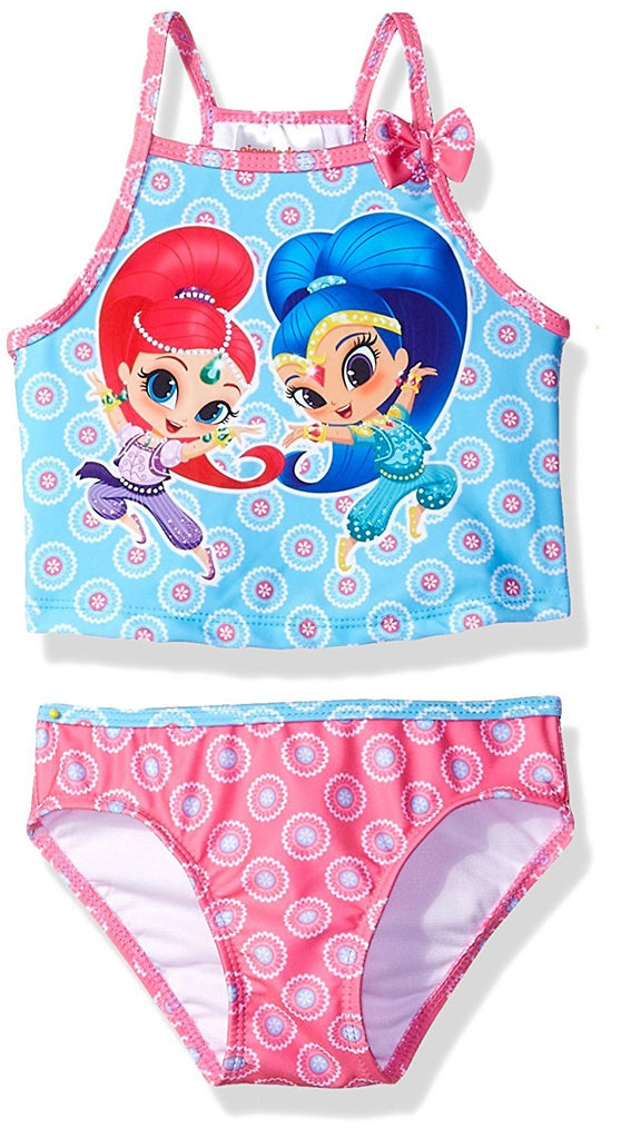 Nickelodeon Girls' Toddler Shimmer and Shine Swimsuit