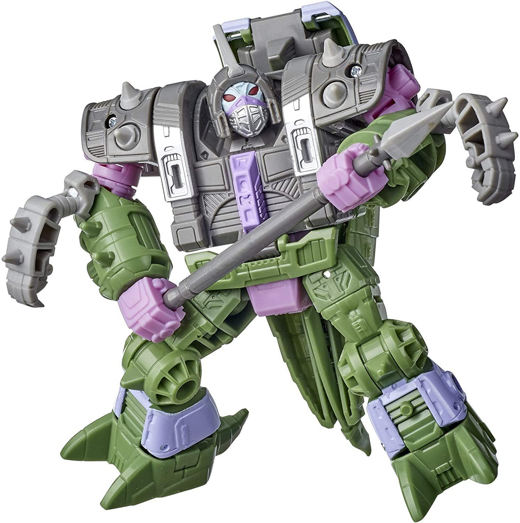 Transformers Toys Generations War for Cybertron: Earthrise Deluxe WFC-E19 Quintesson Allicon Action Figure - Kids Ages 8 and Up, 5.5-inch