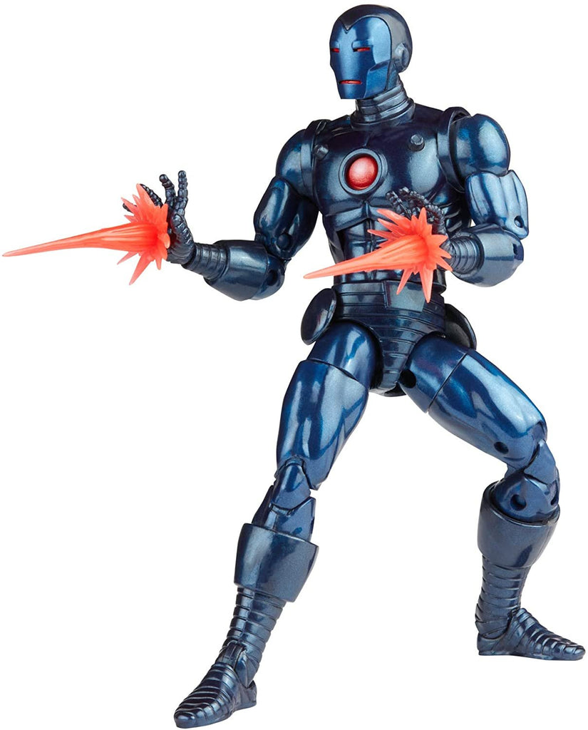 Marvel Hasbro Legends Series 6-inch Stealth Iron Man Action Figure Toy, Includes 5 Accessories and 1 Build-A-Figure Part, Premium Design and Articulation