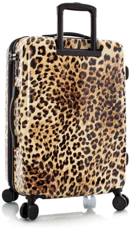 Heys America Black Leopard 26-Inch Hardside Spinner Luggage (Brown Leopard)