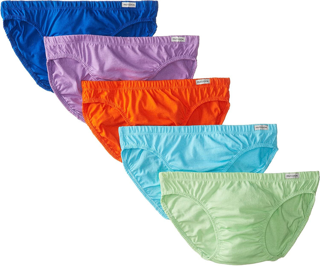 Fruit of the Loom Men's Wardrobe Bikini Briefs - Colors May Vary, Assorted, X-Large(Pack of 5)