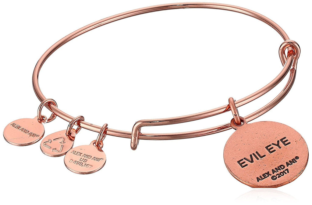 Alex and ANI Evil Eye Bangle Bracelet Expandable