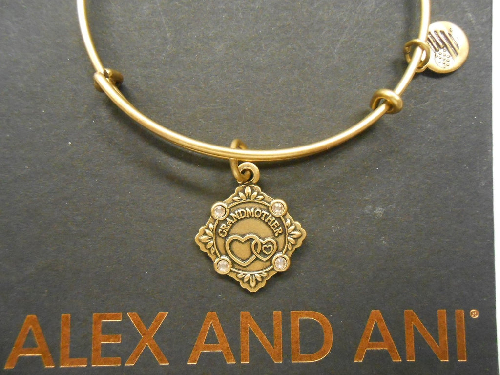 Alex and Ani Womens Because I Love You Grandmother III Bangle
