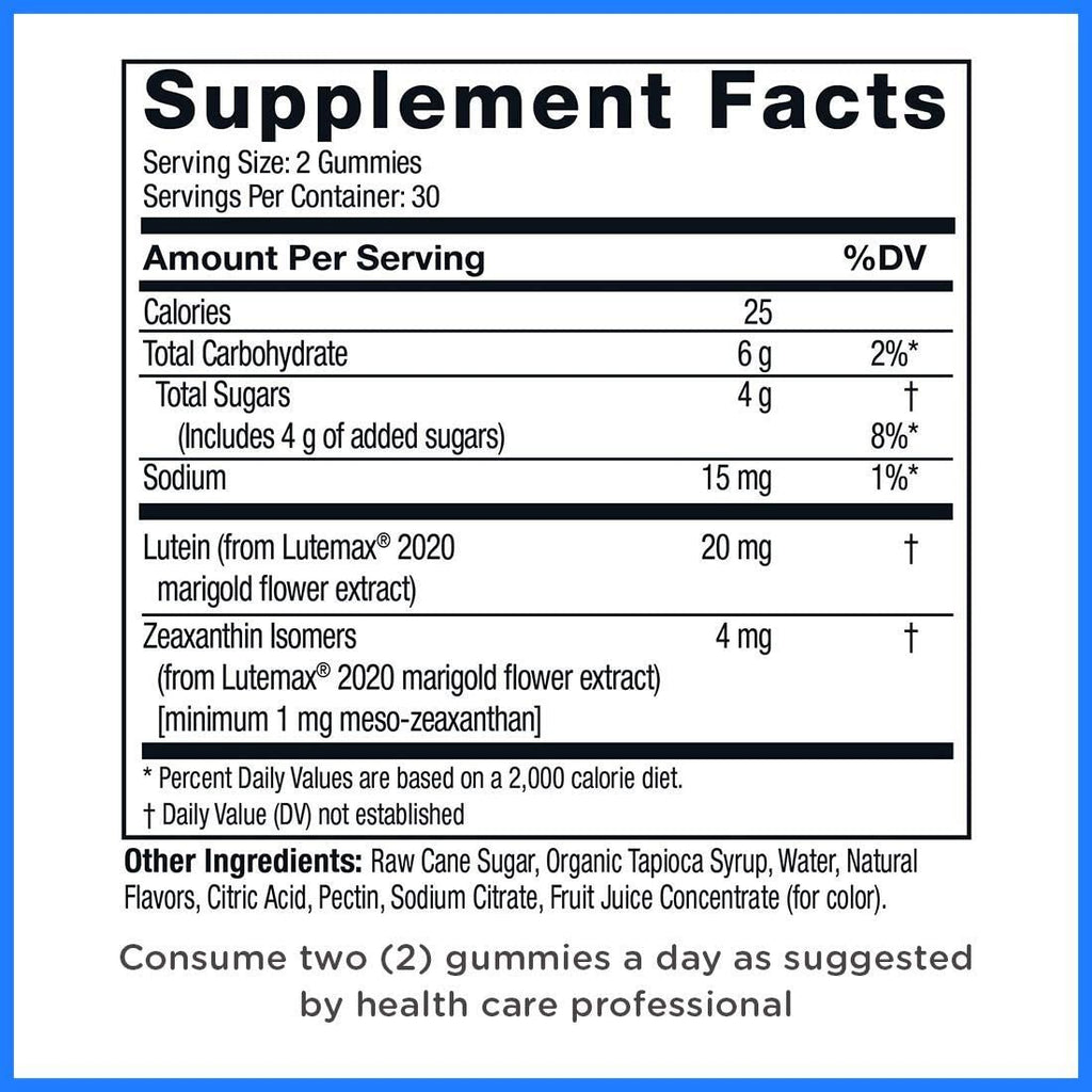 Twinlab Ocuguard Blutein Performance Capsules