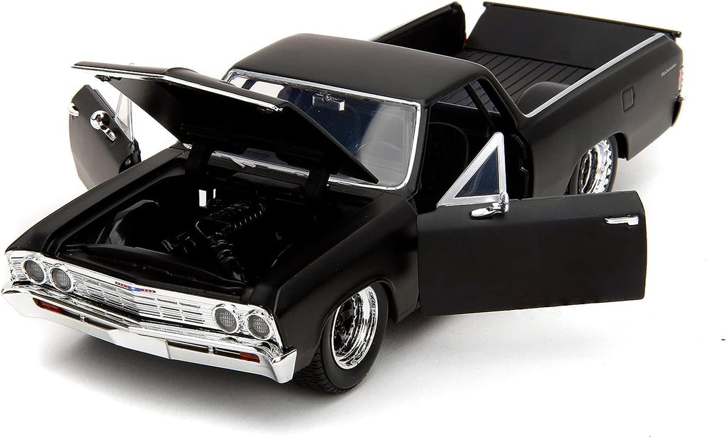 Fast & Furious Fast X 1:24 1967 Chevy El Camino Die-Cast Car, Toys for Kids and Adults