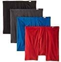 Hanes Mens 4 Pack Boxer Briefs-S,M,L,XL